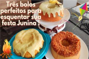 3 receitas de bolo para festa junina fáceis e deliciosas