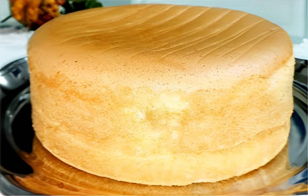 Bolo japonês ou bolo nuvem um bolo levíssimo perfeito para o café ou lanche