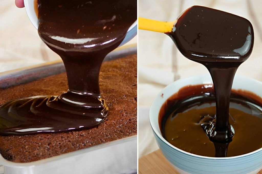 Cobertura de chocolate para bolos tortas e sorvete uma delícia pra fazer em poucos minutos