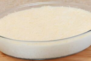 Creme de tapioca com coco delicioso fácil de fazer e perfeito para a sobremesa