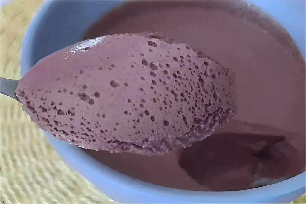 Mousse de chocolate fácil e rápido é só bater os ingredientes no liquidificador e colocar na geladeira