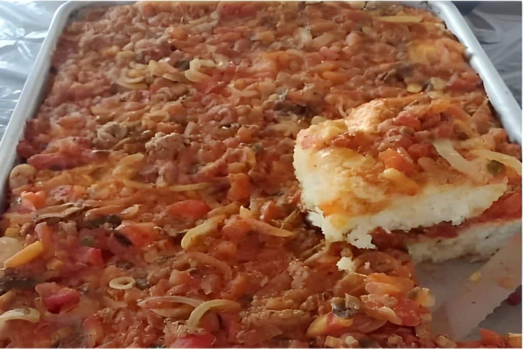Pizza de sardinha com uma massa prática de fazer e fofinha receita igual da vovó