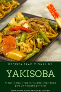 Receita de yakisoba