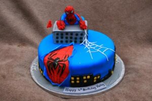 Bolo de aniversário homem aranha